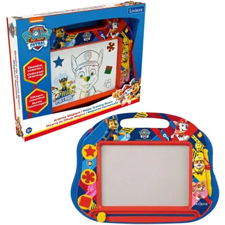 Lexibook Paw Patrol Magische magnetische Helfer auf vier Pfoten Zeichentafel, Magnettafel für Kinder, künstlerisches kreatives Spielzeug für Mädchen und Jungen, Stift und Magnete, Blau/Rot, CRPA550LXB