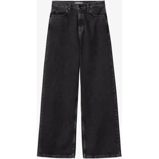 Carhartt WIP W Jane Pant Black Heavy Stone Wa 25 - Schwarz