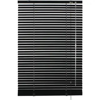 GARDINIA Aluminium-Jalousie 40 x 175 cm Schwarz