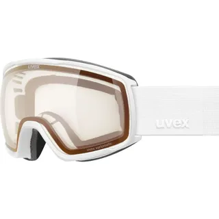 Uvex Victorious S Pro V white matt vario red mirror one size