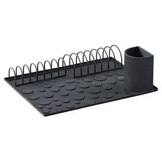 ZONE Denmark Diish Abtropfunterlage-Set 45 x 36 x 22 cm Schwarz