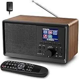 akhan BIAOQINBO DAB Plus Radio Holz