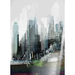 KOMAR Fototapete »Rush - Größe 184 x 254 cm bedruckt glatt Wohnzimmer, Schlafzimmer,