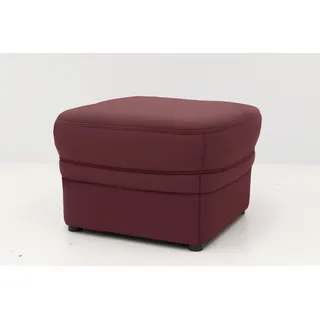 DOMO collection Hocker Montana Kunstleder 60 x 40 x 60 cm Rot