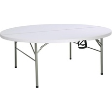 Bolero Centre Folding Table Round - 6ft