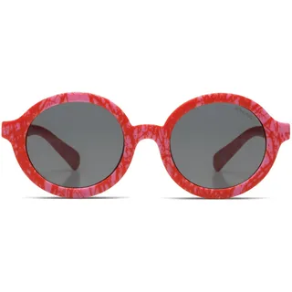KOMONO Lele JR. Punch Scribble Kinder-Runde Sonnenbrille mit UV-Schutz und kratzfesten Gläsern, Für Babys, Kleinkinder, Unisex Mädchen und Jungen im Alter von 1-2