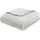 Premium Cashmere-Feeling Kuscheldecke 220 x 240 cm Silber