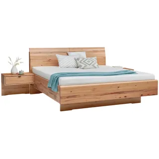 Venda Bettanlage , Kernbuche , Holz, Holzwerkstoff , Kernbuche , furniert , 180x200 cm , Lattenrosthöhe individuell einstellbar, in verschiedenen Größen erhältlich,Typenauswahl , Schlafzimmer, Komplette Schlafzimmer und Serien, Schlafzimmerserien