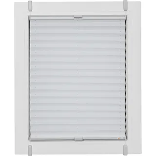 SUNLINES Plissee One Size Style Crepe 120 x 210 cm weiß/grau