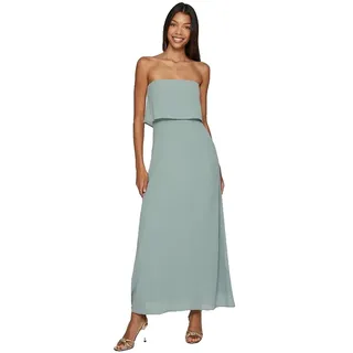 Vila Milina Strap ärmelloses Langes Kleid - Green Milieu - 42