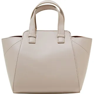 ESPRIT Handtasche Umhängetasche Small Tote Crossbody Bag Cream Beige 2 creme - Beige