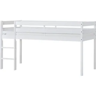 Hoppekids Hochbett ECO COMFORT 101 x 114 x 206 cm Kiefer massiv weiß