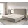 Boxspringgestell Dream-Well 180x200 cm Mikrofaser Beige