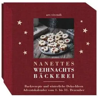Adventskalender Nanettes Weihnachtsbäckerei - Rot
