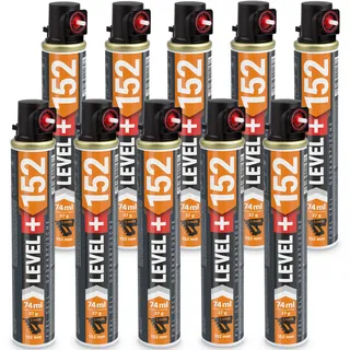 LEVEL+ Ersatzkartusche für Nagler 10 St. 152mm 74ml L+152