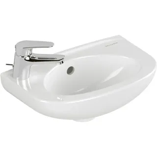 Villeroy & Boch Handwaschbecken Villeroy & Boch NEWO rund 400 x 145 x 255 mm, Hahnloch links - 43944L01