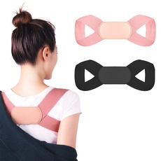 2 Stücke Rücken Haltungskorrektur Geradehalter, Einstellbare Obere Rückenstütze, Rücken Geradehalter Haltungstrainer Haltungskorrektur für Damen und Herren