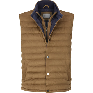 Steppweste BABISTA "Steppweste GALVIRO", Herren, Gr. 46, braun, Obermaterial: 100% Polyester COOLMAX PES(Coolmax)., Westen Steppweste