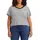 Plus Size V-Neck Tee T-Shirt Raita Caviar 1XL
