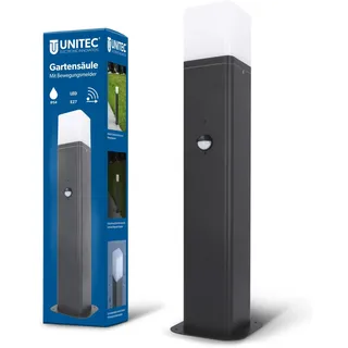 Unitec Wegeleuchte Aluminium 50 x 12 x 12 cm inkl. Bewegungsmelder anthrazit