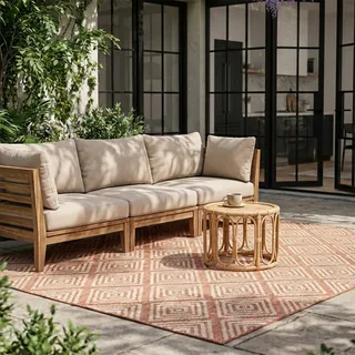 Gartenteppich - Brava Terracotta | Bereit für Sommer - Orange