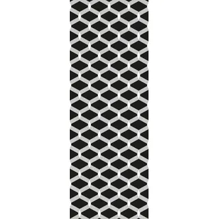 Queence Vinyltapete Macauley 90x300 cm 90 g schwarz 34193