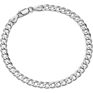 Armband FIRETTI "Schmuck Geschenk Silber 925 Armschmuck Armkette Panzerkette" Gr. 21, silber (silberfarben), Armbänder, Herren, 21, Silber 925 (Sterlingsilber), Armband, Made in Germany