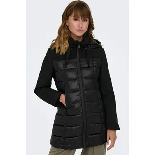 ONLY Steppmantel »ONLSOPHIE MIX PUFFER CC OTW«, schwarz