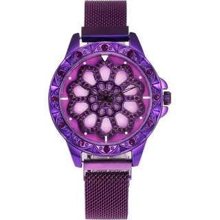 Magnetische Uhr FL-5074 - Violett KP5074