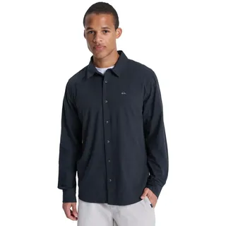 QUIKSILVER Langarmhemd Schwarz M