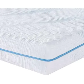 vidaXL Matratze Weiß 180 x 200 cm Jacquard-Stoff - Weiß