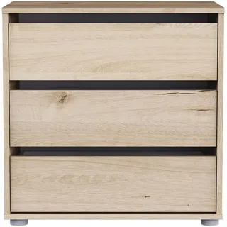 Demeyere Schubkastenkommode 60 x 58,1 x 39,6 cm Dunkel Eiche Royal