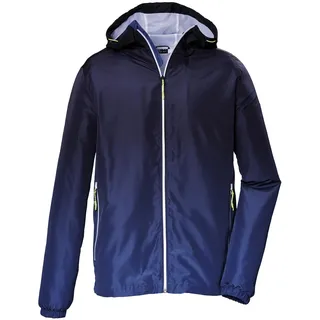 KILLTEC Herren Jacke/leichte Übergangsjacke mit Farbverlauf schwarz blau, S, 43191-000