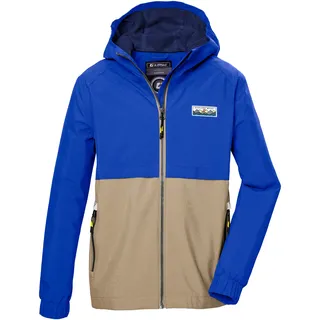 KILLTEC Funktionsjacke »KOS 141 BYS JCKT« Wasserdichte Kinderjacke, Colourblock, reflektierend,