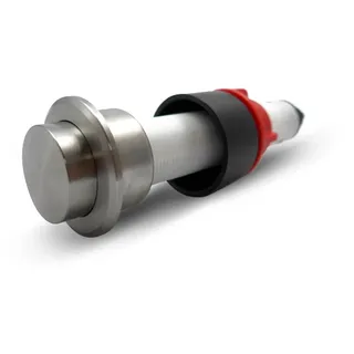 Franke Edelstahl Rundknopf Ventil mit integriertem Clicker