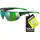 Erwachsene Sportstyle 204 Sportsonnenbrille Black-Green Einheitsgröße