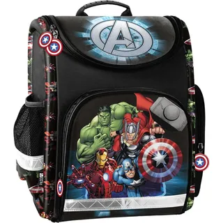 PASO Schultasche Avengers Paso AV23DD-524 34 x 25 x 14 cm - Schwarz