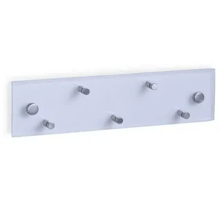 Zeller Schlüsselbord 30 x 7,5 cm Silber