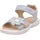 Mädchen Sparkle Sandale Hellblau Silber 8400 27 EU