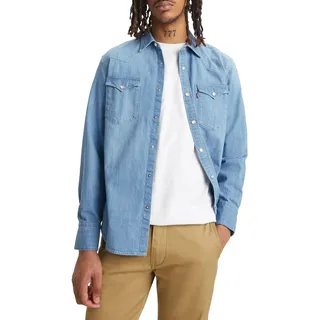 Levi's Herren Barstow Western Standard Hemd,Esta Noche,L