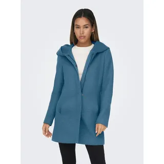 Only Langjacke »ONLSEDONA LIGHT COAT OTW NOOS« mit Kapuze in melierter Optik