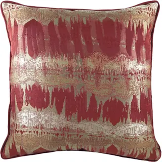 Evans Lichfield Inca Jacquard Metallic Federkissen gefüllt