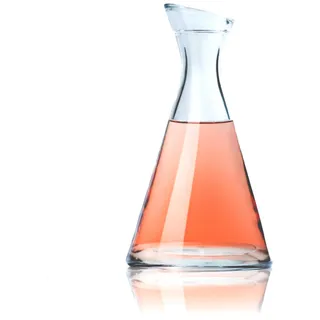 Stölzle Oberglas Glaskaraffe Pisa / 6er Set Kleine Karaffe 0,25 L mit Schräghals/Hochwertige Karaffe Glas geeignet als Wasserkaraffe, Karaffe für Limonade, Weinkaraffe