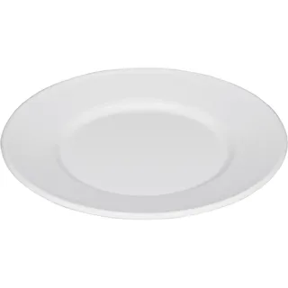 Riess, 0503-033, Teller flach 26, CLASSIC- WEISS, Durchmesser 26 cm, Höhe 1.8 cm, Emaille, weiß, Induktion