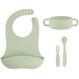 Babymoov Erstes Mahl Tischgeschirr - Blue / Green - One Size