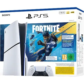 Sony PlayStation 5 Slim Disc Edition + Fortnite Flowering Chaos Set 