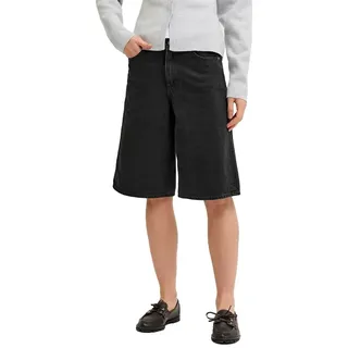 Jack & Jones Tokyo Long Jjxx Hochtaillen-denim-shorts - Black - XS