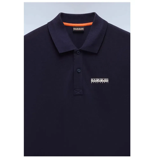 Napapijri Small Box Kurzarm-poloshirt - Blu Marine - 3XL