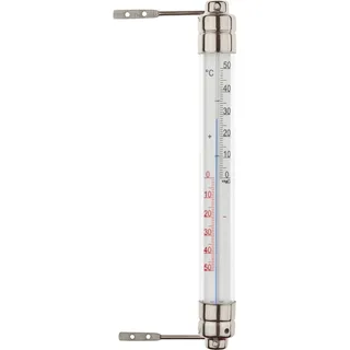 TFA Fensterthermometer Analog Weiß 42