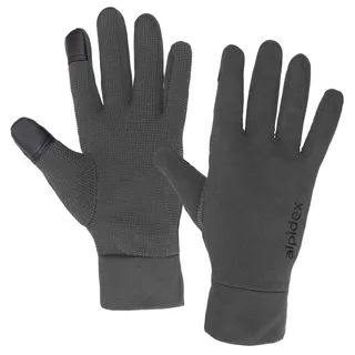 ALPIDEX Leichte Sporthandschuhe Laufhandschuhe Touchscreen Running Handschuhe Dünne Warme Liner Winter Fahrrad Walking Handschuhe, Größe:M, Farbe:Grey